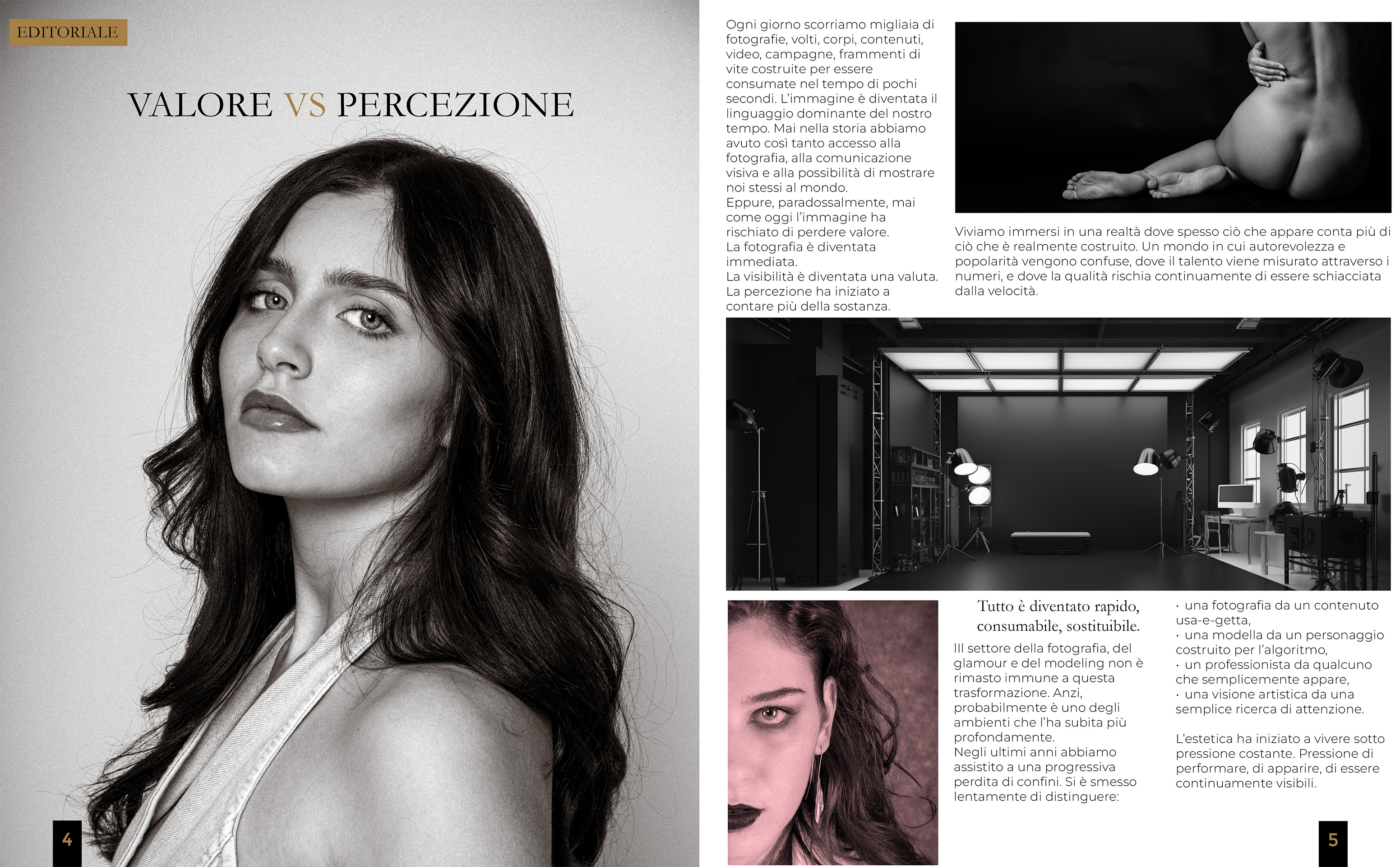 Anteprima editoriale del magazine Model Authority