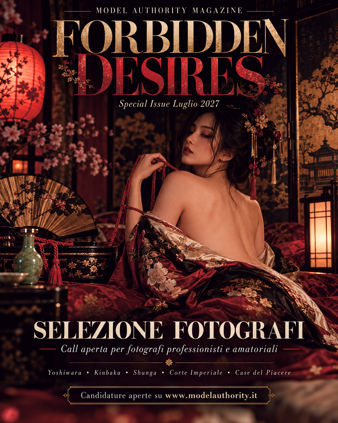 FORBIDDEN DESIRES — Selezione fotografi